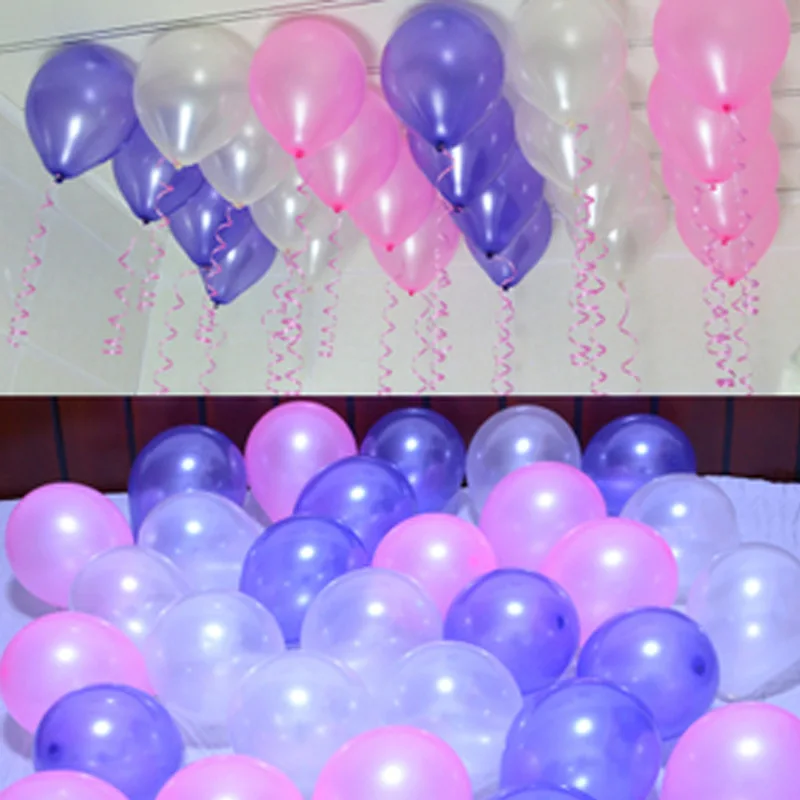 

10pcs Colorful Latex Thickening Pearl Balloons For Happy Birthday Party Decorations Wedding Decorations Toys Ballon For Children