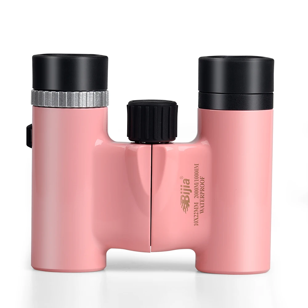 

Bijia 10x22 portable telescope high zoom binocular professional telscopio leapers hunting and camping jumelles binoculaire tools