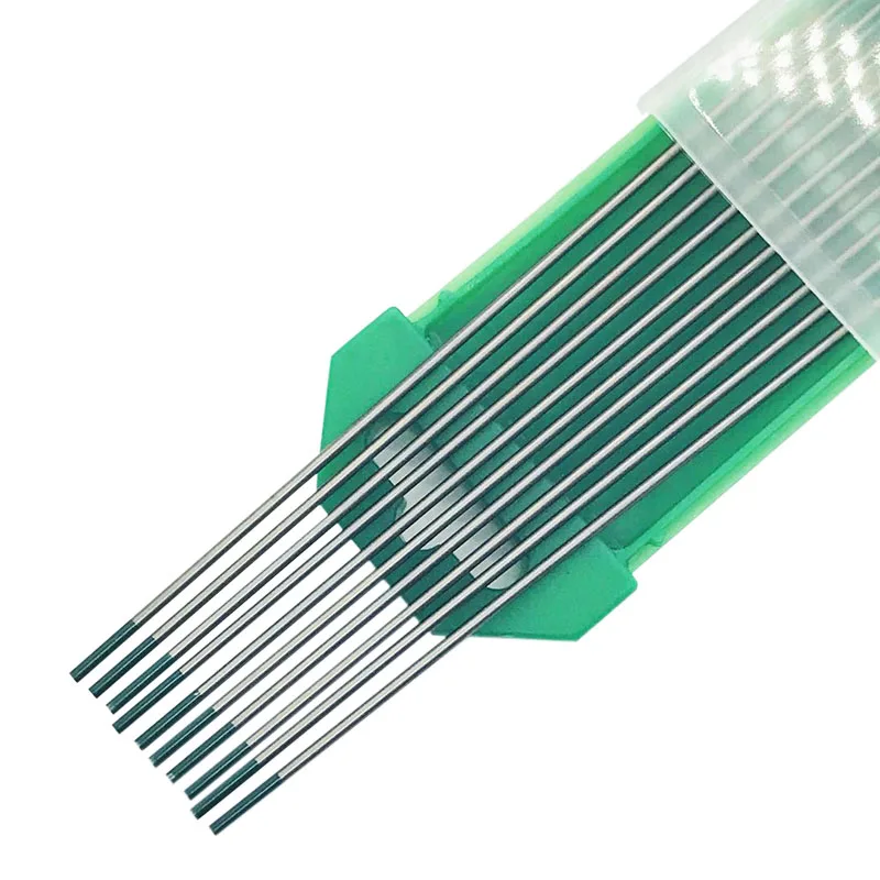 Green Tip Pure Tungsten Electrode 1.6mm X 150mmsolder For Soldering Aluminum Solder For