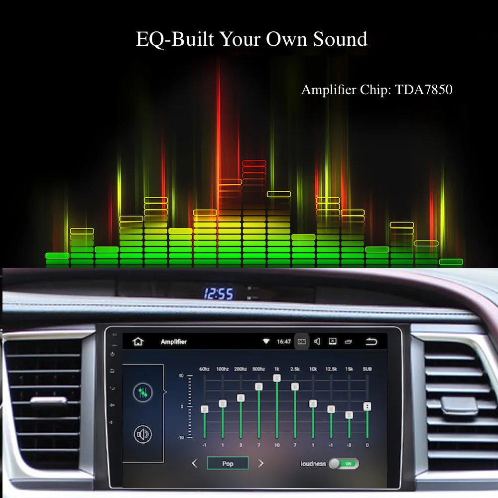 Sale Android 9.0 stereo Head Unit for Toyota Highlander 2015 2016 Permanent radio navi GPS Radio headunit wifi free map Head Device 7