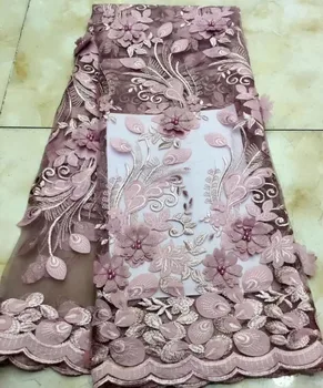 

African Lace Fabric 2018 High Quality Lace Fabric French Laces Fabrics High Tulle French For Dress Decoration