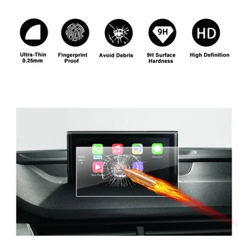 

RUIYA car navigation screen protector for Audi A3 8V mmi 8inch navigation touch screen,9H tempered glass screen protective film