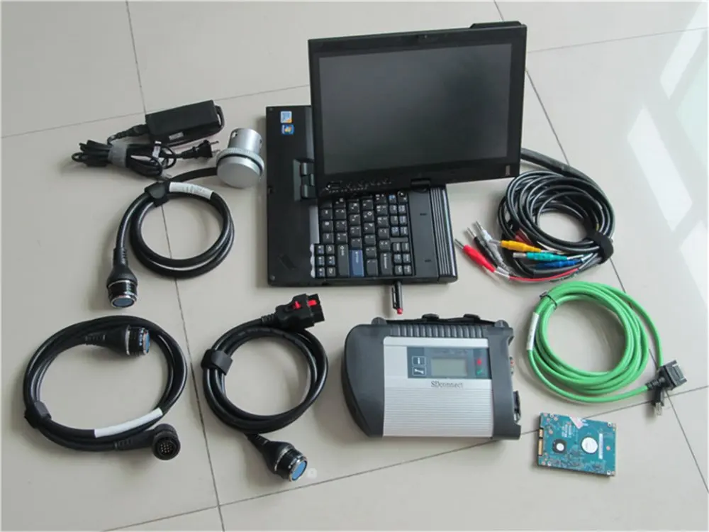 V2019.7 MB SD conecta el diagnóstico C4 Star con x200t para el ordenador portátil thinkpad compatib