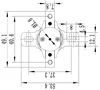 1PCS KSD305/KSD305S 85C/95C 45A250V degree Auto Manual Reset Temperature Thermal Control heater thermostat ► Photo 3/4