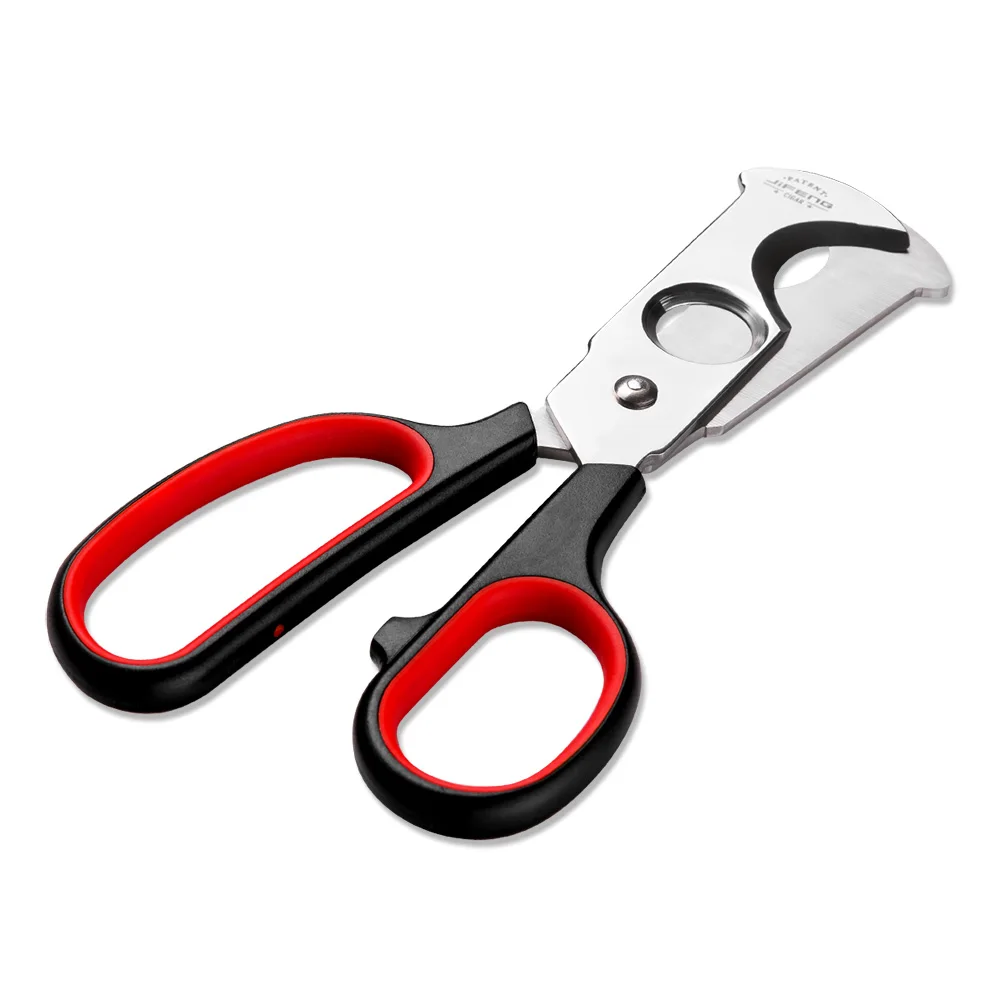 

CIGARLOONG New Arrival Scoop Stainless Steel Cigar Scissor CC-1901