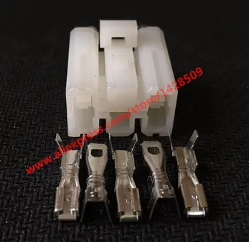 

10 Sets Female 5 Pin PA66 Auto Electrical Wiring Harness Connector MG610189