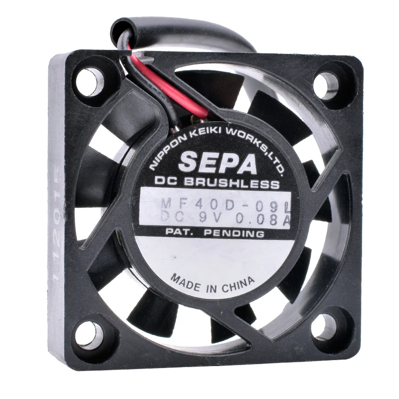 

COOLING REVOLUTION MF40D-09L 4cm 40mm fan 4010 9V 0.08A Small size 9V cooling fan Can change USB