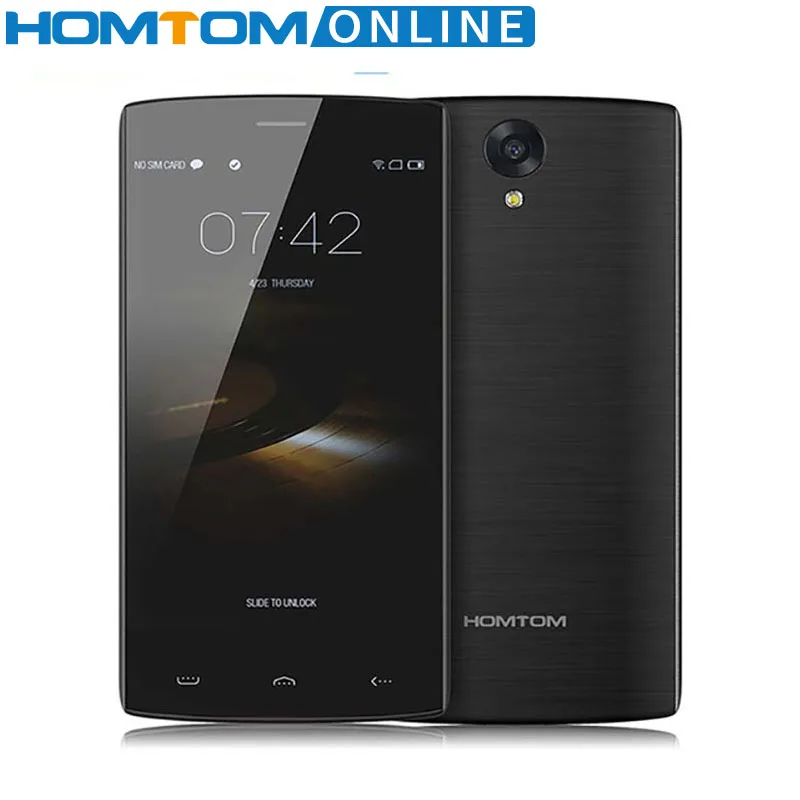 Original Unlock HOMTOM HT7 5 5 Android 5 1 3G font b Smartphone b font MTK6580