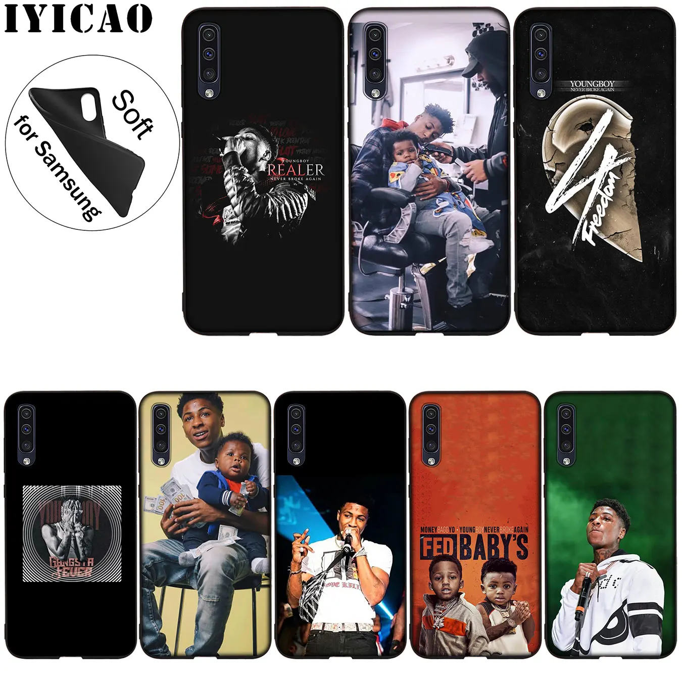 IYICAO YoungBoy мягкий силиконовый чехол для Samsung Galaxy A70 A60 A50 A40 A30 A20 A10 A50S A40S A30S A20S A10S |