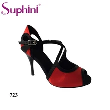 Suphini/ ; дизайнерские танцевальные туфли с ремешком на лодыжке; танцевальные сандалии для танго