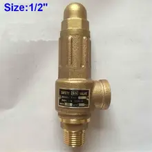 DN15(G 1/") латунный предохранительный клапан сброса давления