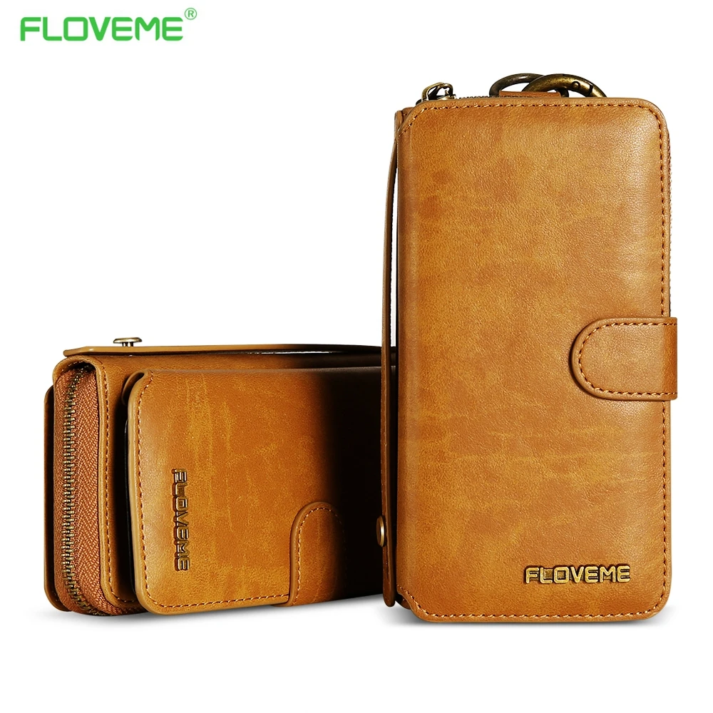 bilder für FLOVEME Brieftasche Ledertasche Für iPhone7 7 Plus 6 S 6 Plus iPhone 7 reißverschluss Geldbörse Beutel Fällen Für Samsung Galaxy S6 S7 S8 Rand Plus bilder für FLOVEME Brieftasche Ledertasche Für iPhone7 7 Plus 6 S 6 Plus iPhone 7 reißverschluss Geldbörse Beutel Fällen Für Samsung Galaxy S6 S7 S8 Rand Plus