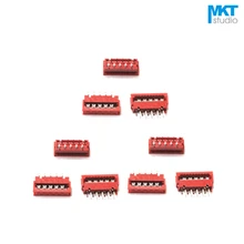 Micromatch rouge 10 pièces | Connecteur de Terminal de fil IDC 2.54mm échantillon 4P 6P 8P 10P 12P 14P 16P 18P 20P 22P 24P 26P