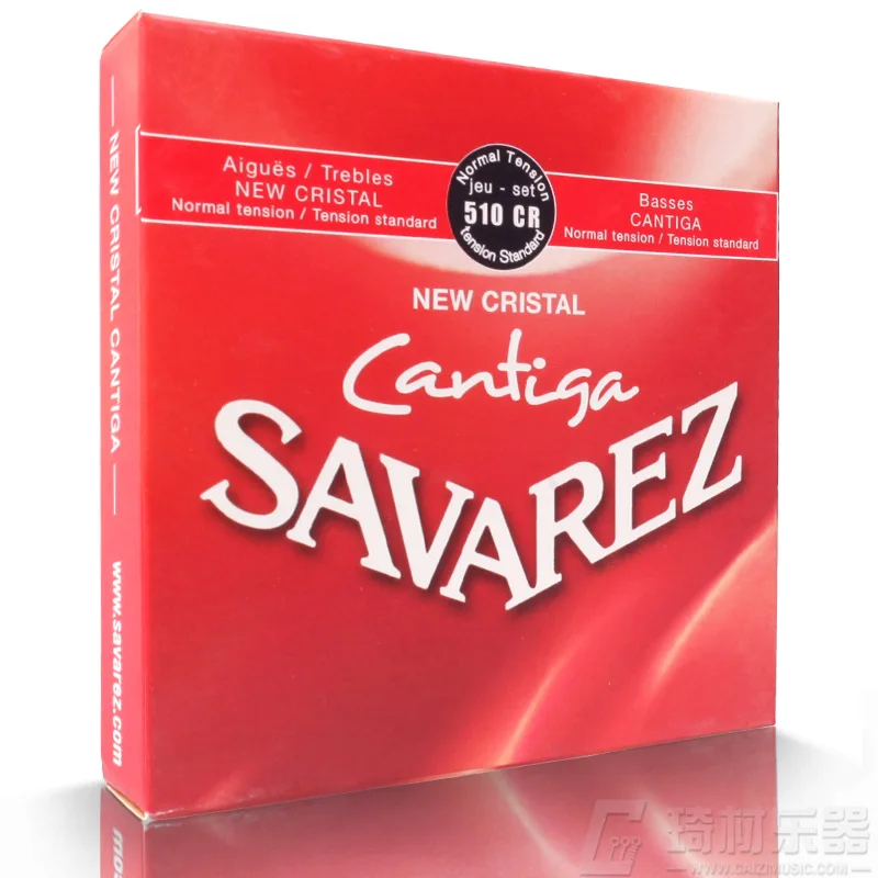 Savarez 510 Cantiga серия Cristal/Cantiga нормальное натяжение Классические гитарные струны полный набор 510CR