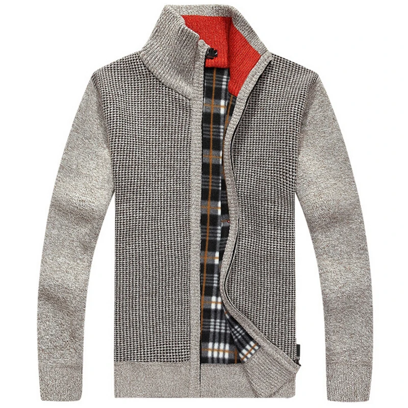 Hot Winter Sweaters Men Warm Thick Cardigans Spring