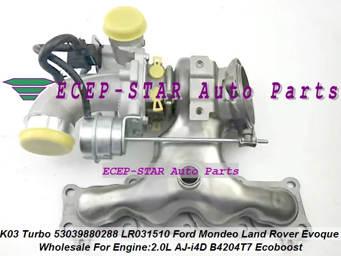 K03 53039880260 53039880288 LR031510 1682133 1687963 Turbo For Ford Mondeo For Land Rover Evoque 2.0L AJ-i4D B4204T7 Ecoboost (3)
