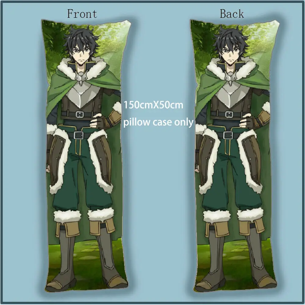 

Body Pillow Case Cover Dakimakura The Rising Of The Shield Hero Naofumi Iwatani