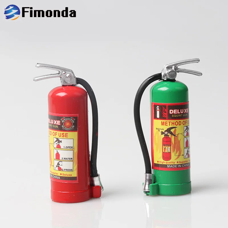 

RC Decoration Plastic Mini Fire Extinguisher For 1/10 RC Rock Crawler Axial SCX10 90046 Traxxas TRX4 Tamiya CC01 RC4RD D90 D110