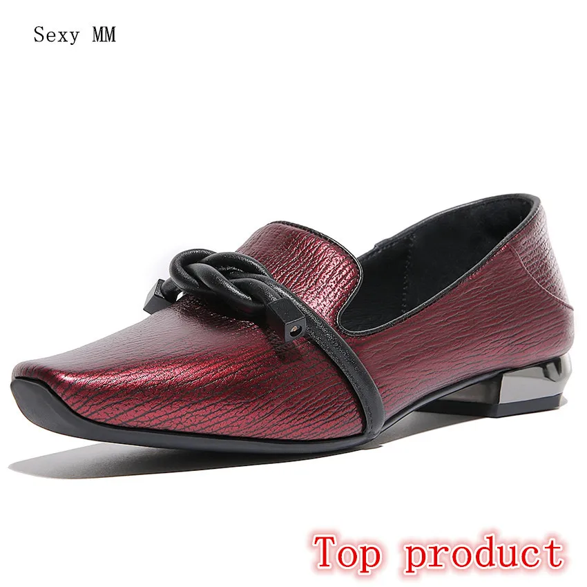 Genuine Leather Stiletto Low High Heels Women Pumps Woman High Heel Party Office Shoes Kitten
