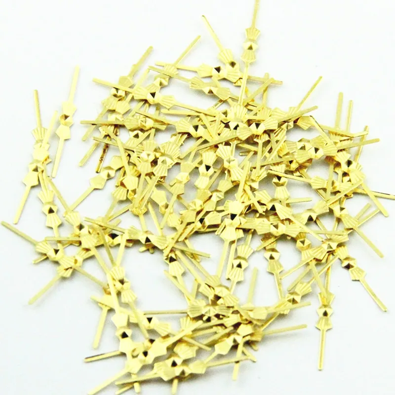 

25MM 1000pcs Gold Bowtie Connectors Metal Beads Connectors Butterfly Pins Buckles Connectors For Loose Beads