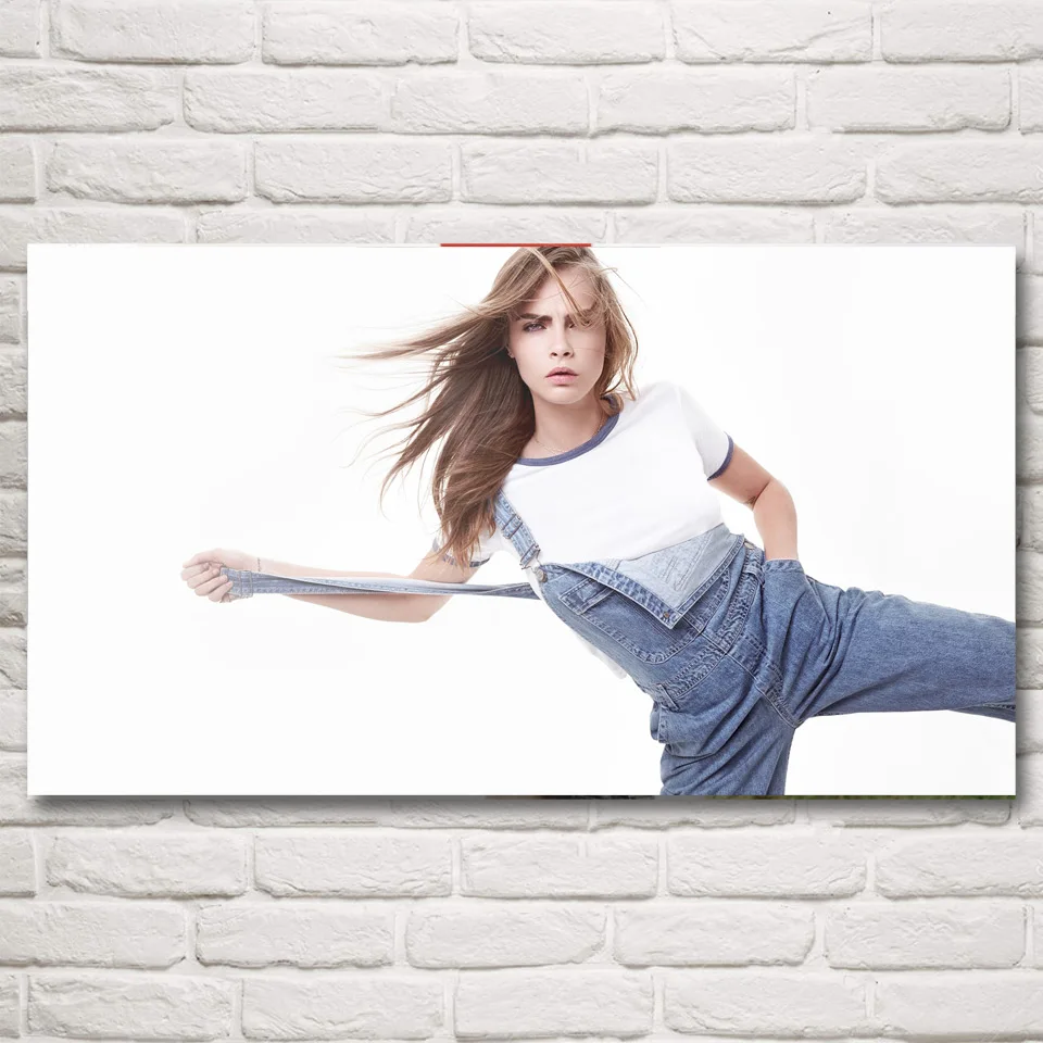 Art Print POSTER Canvas Cara Delevingne