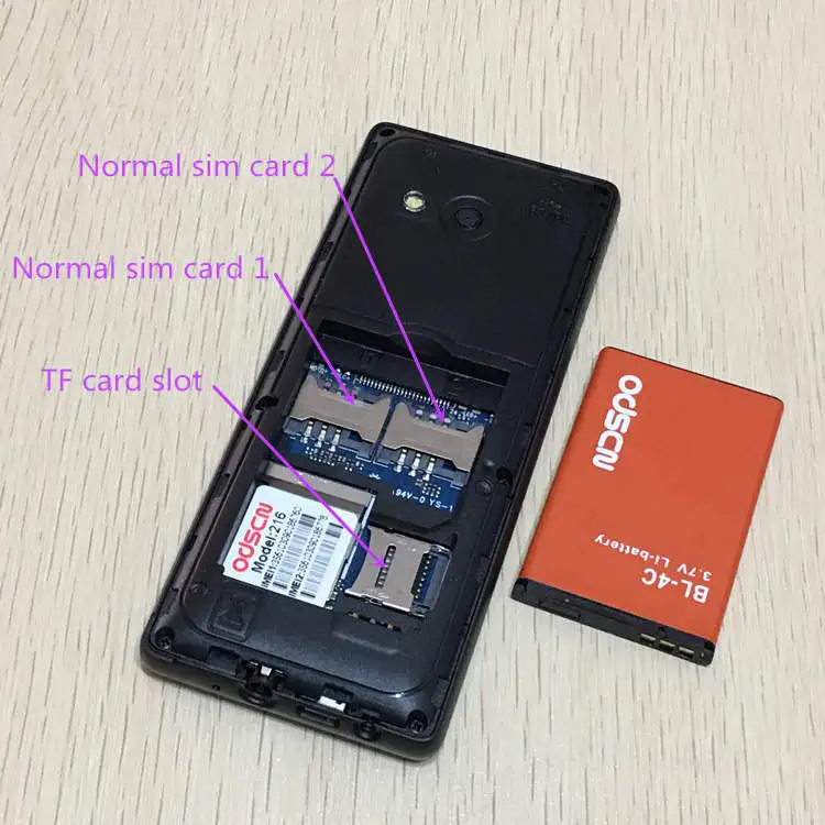 2," Dual Sim FM радио bluetooth громкий динамик мобильный телефон дешево Китай gsm сотовые телефоны русская клавиатура кнопка ODSCN 216