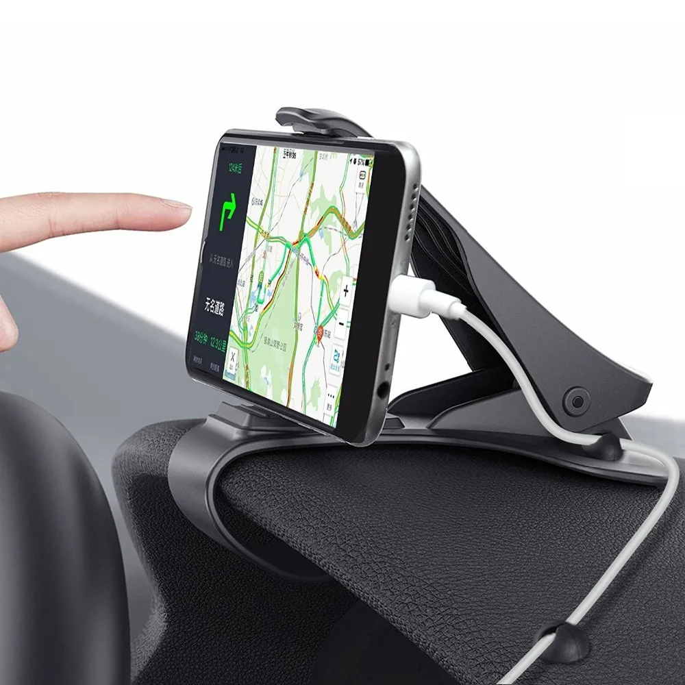 Universal 6.5 inch Dashboard Car Holder Easy Clip Car Phone Holder