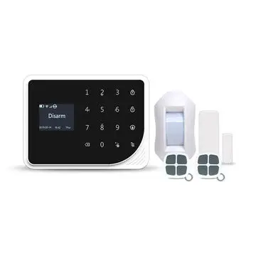

Dual network WiFi communication GSM alarm system with WiFi IP camera