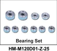 

Walkera M120D01 parts HM-M120D01-Z-25 Bearing Set Walkera M120D01 Spare Part Free Track Shipping