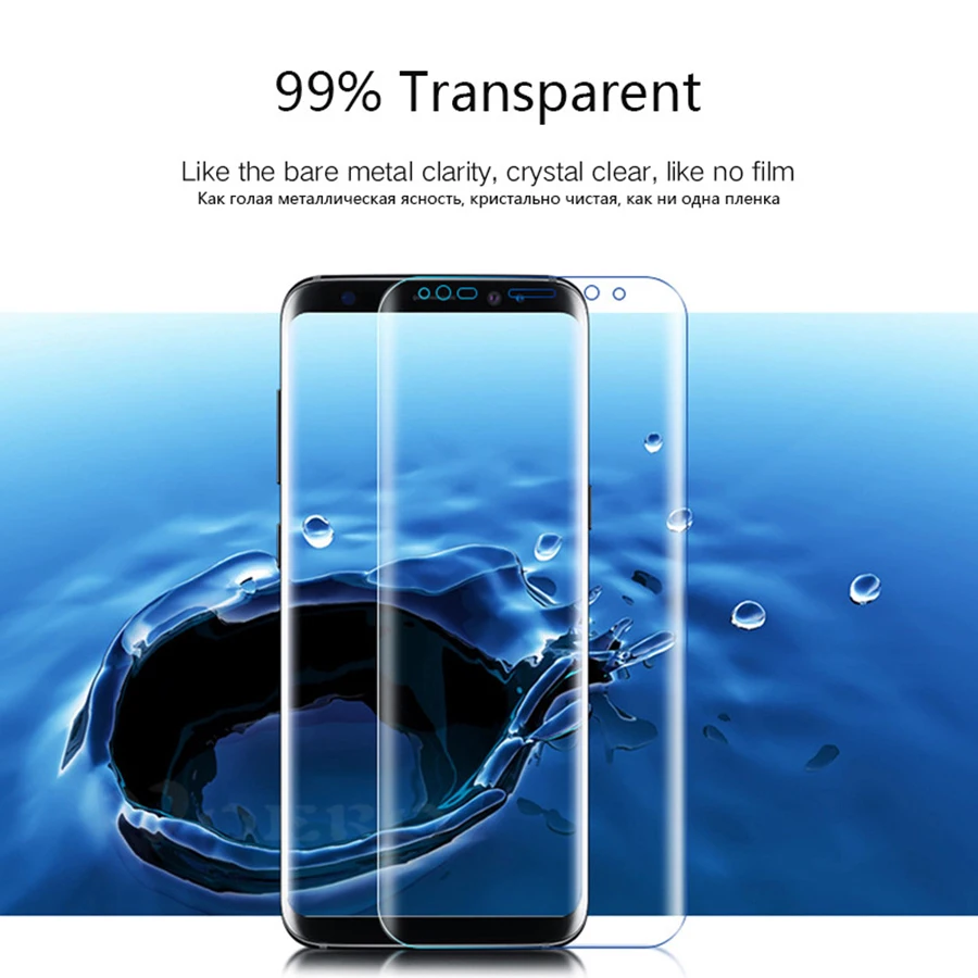 3D ультра тонкий полный экран защитная пленка мягкий ПЭТ протектор для samsung Galaxy Note