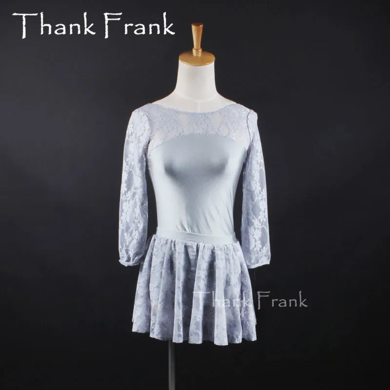 Ballet Tutu Dresses For Girls Women Long Sleeve Lace Practice Dance Costume Leotard Skirt Set Nylon Spandex Ballet Dance Skirts Ballet Tutu Dresses For Girls Women Long Sleeve Lace Practice Dance Costume Leotard Skirt Set Nylon Spandex Ballet Dance Skirts