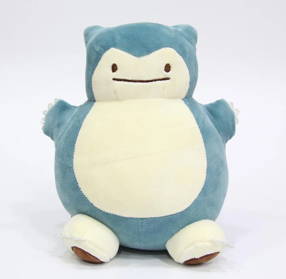 Дитто метамон Bulbasaur чармандер, Сквиртл Snorlax Pikchu 12 см наизнанка Подушка плюшевая кукла мягкая игрушка Розничная - Цвет: Snorlax