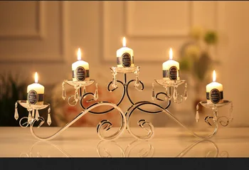 

Lotus Flower Shape Tealight Candle Holder mental Candlestick