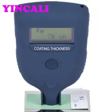 Портативный толщиномер покрытия Leeb250 Магнитный индукционный Измерительный диапазон 0~ 1250 мкм Высокочувствительный толщиномер тестер