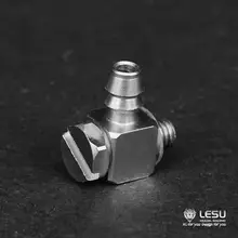LESU запасные части B Металл M3 изогнутое сопло для 1/14 RC тягач Tmy TH02405