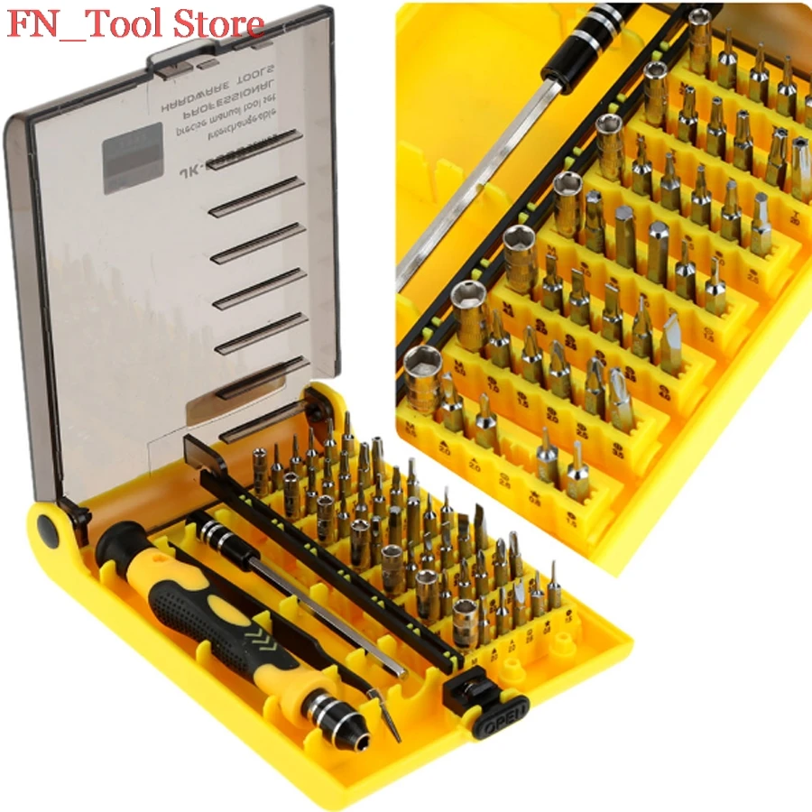 

New 45-in-1 Professional Hardware Multi-function screwdriver ScrewDriver Tool Kit screwdriver set for watch hand tools