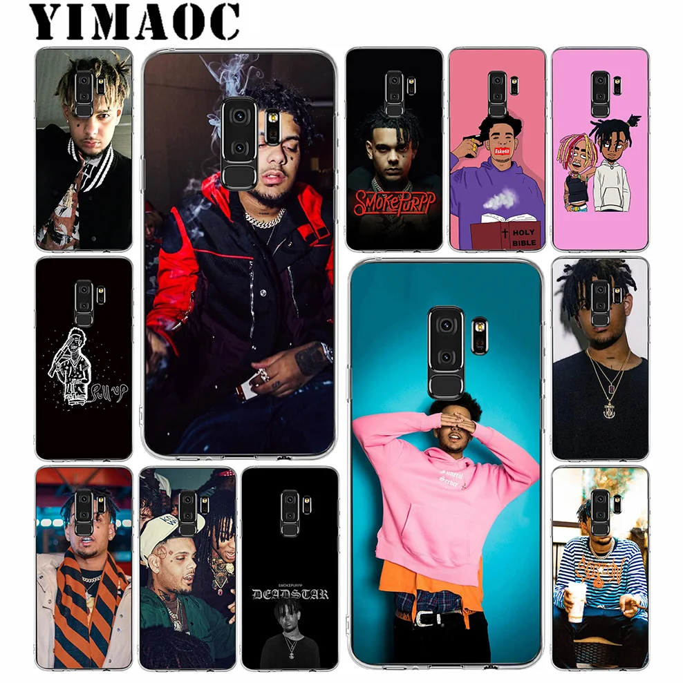 Yimaoc Smokepurpp в стиле хип-хоп мягкий силиконовый чехол для samsung Galaxy A5 A6 плюс A7 A8 A9 2018 J3 J5