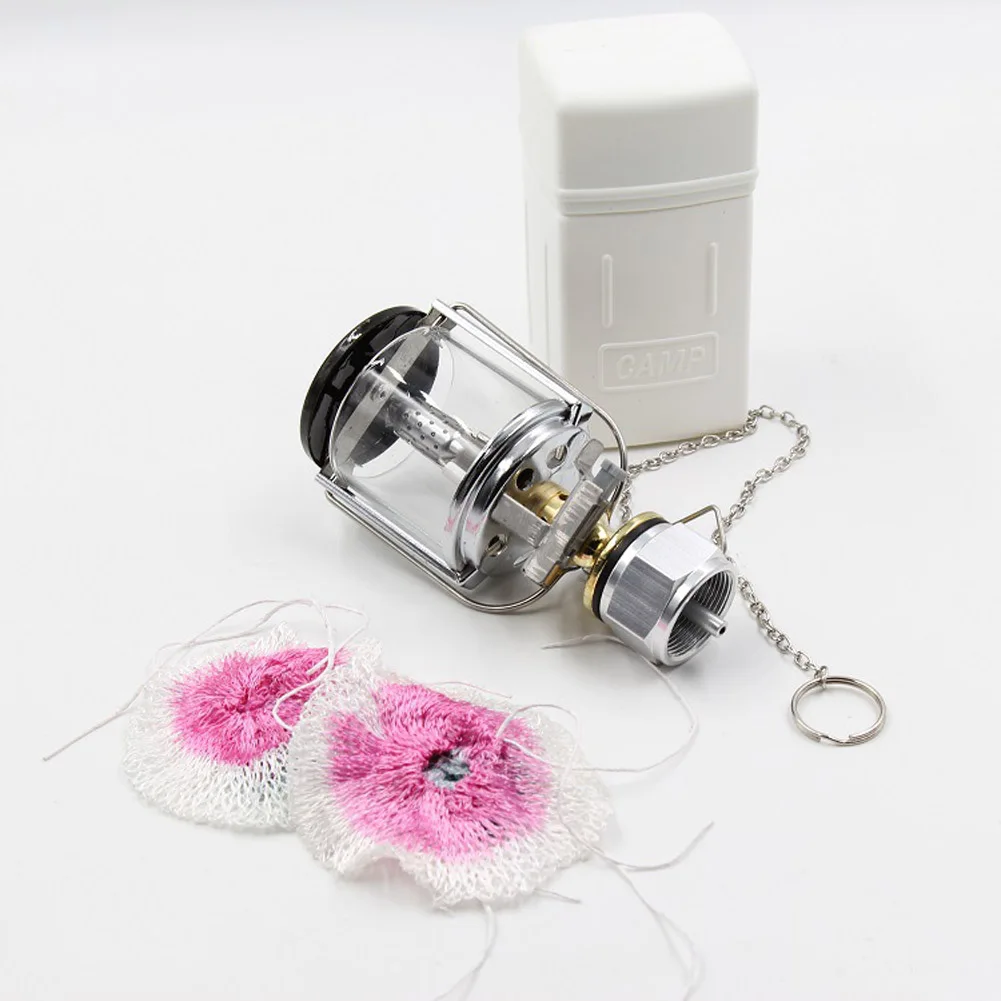 

Portable Mini Outdoor Gas Lantern Camping Light Tent Torch Lamp for Hiking Emergency Light KH889