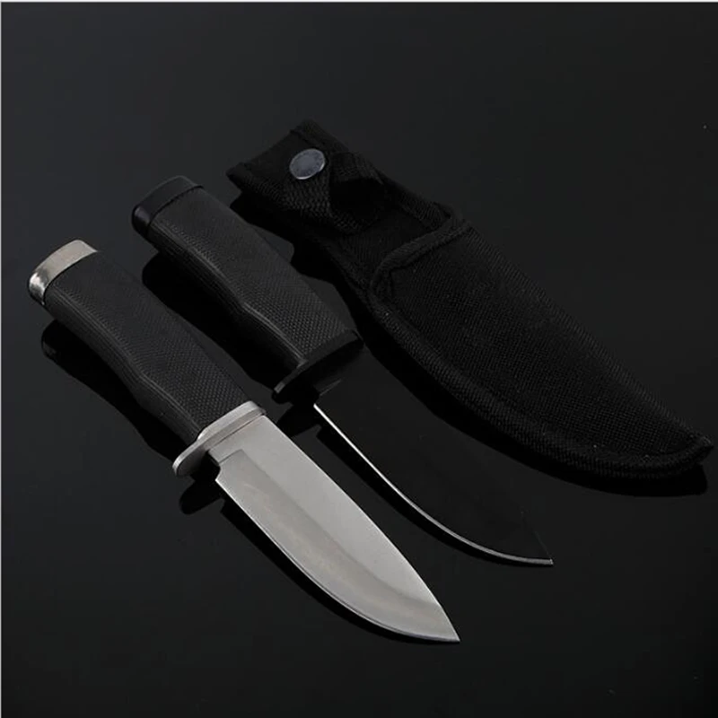 

Top Quality 57-58RHC 7CR17MOV Fixed Blade Knife 420Stainless Steel 56HRC Hardness Hunting Knife Outdoor Survival Knife SDIYABEIZ