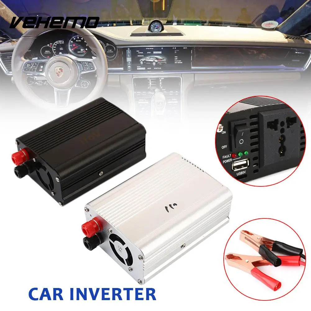 Converter Power Inverter Portable Car Inverter Power Supply Vehicle USB
