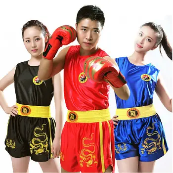 

Muay Thai Shorts Sanda Boxing MMA Clothes boxeo roupas Fight Shorts Training kick boxing Clothes For Men/Women