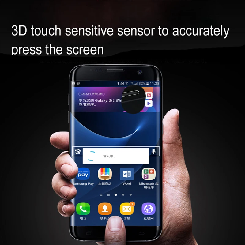 стекло на самсунг s8 Защитная пленка для samsung Galaxy S8 Экран протектор Мягкий полная