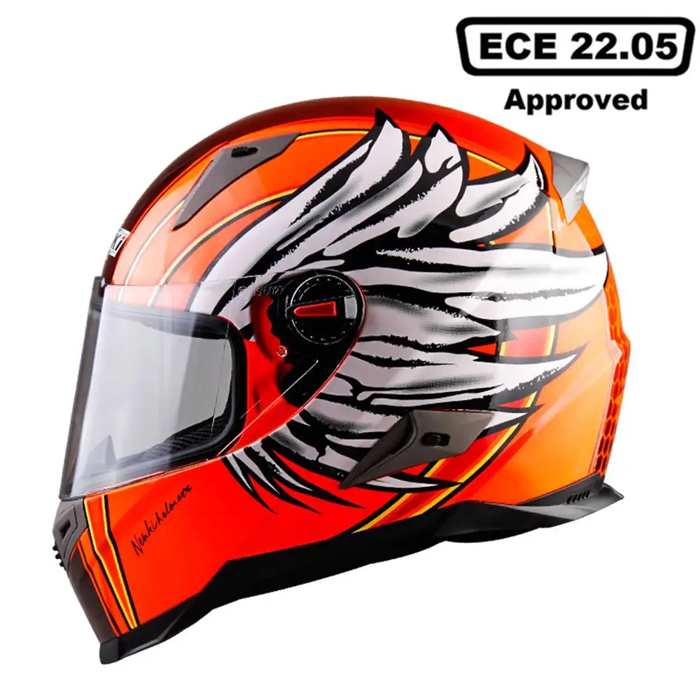 NENKI NEW Motorcycle Helmet Motocross Breathable Comfort Crash Helmet