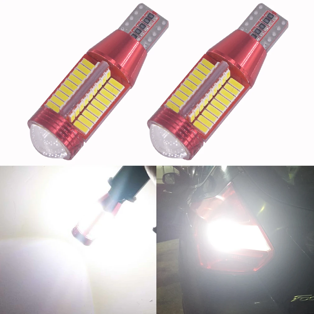 

2Pcs Super Bright Car Auto 78 LED T15 W16W 921 Canbus OBC Error Free 12067 Backup Light Bulbs reverse lamp Xenon 4014