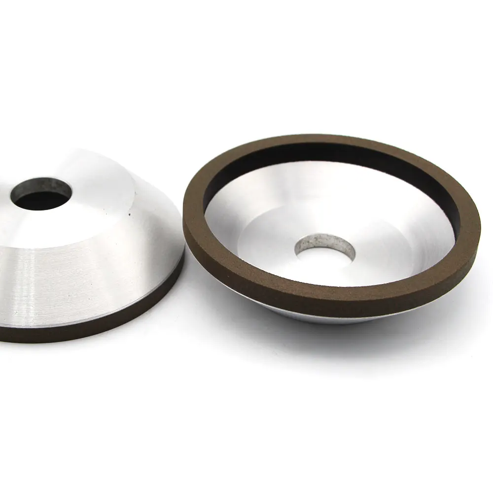 3 4 5 6 inch 12A2 Diamond cup grinding wheel for tool grinding of carbide reamer, turning tools and graver 12A201-14