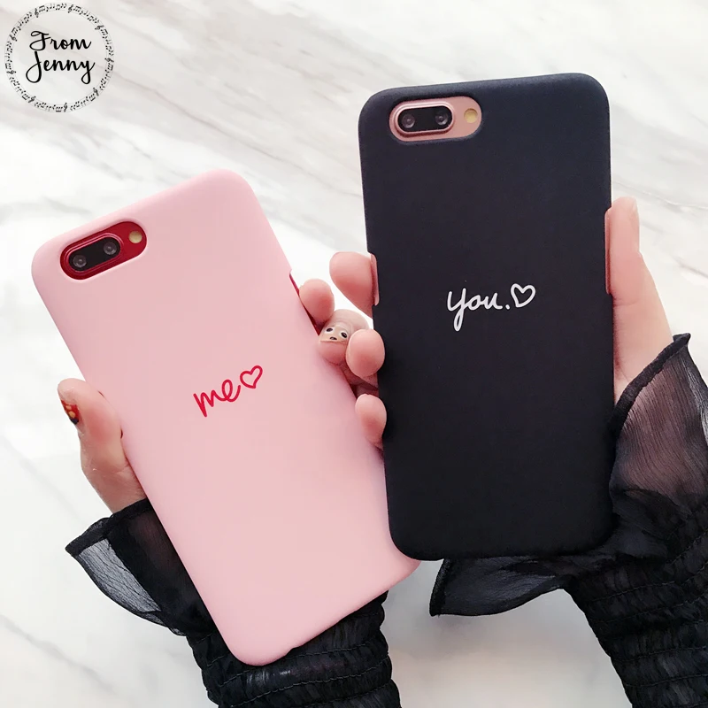 От Jenny You love Me PC пластиковый жесткий чехол для iphone6 6s/6plus 6s plus 7 7plus задняя крышка