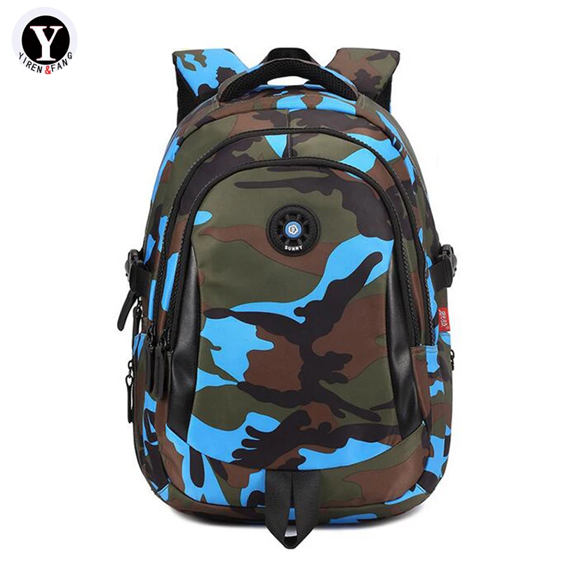 Yirenfang дизайнерский рюкзак для женщин с камуфляжным принтом школьные сумки для подростков студенческих девочек водонепроницаемый рюкзак
