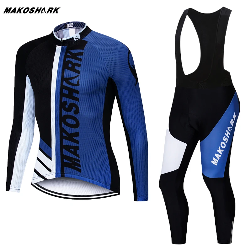 Комплект из Джерси с длинным рукавом для мужчин 2019 Pro Team Ropa Ciclismo одежда велоспорта