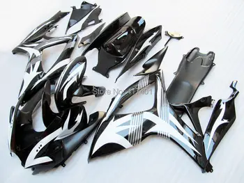 

Black/White full Fairing for SUZUKI GSXR600 750 GSXR600 GSXR750 GSX-R600 750 K6 06 07 2006 2007 body kit