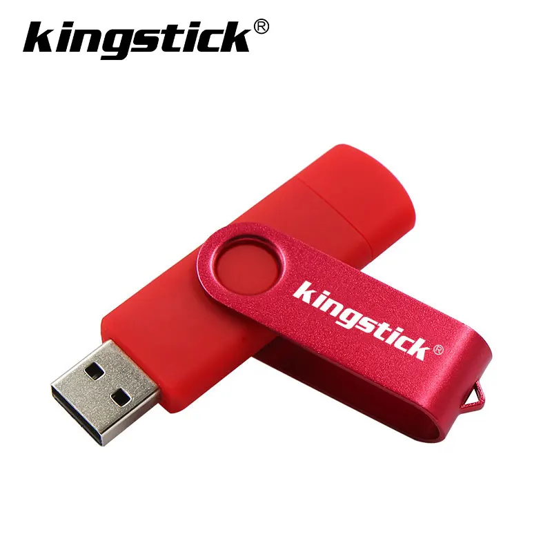 Металлический OTG флеш накопитель 2 в 1 64 ГБ 32 16 8 Гб|metal pen drive|pen drive 64gbpen |